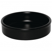Mediterranean Stackable Dishes Black 134mm (Pack of 6)
