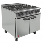 Falcon 6 Burner Dominator Plus Oven Range G3101 Propane Gas