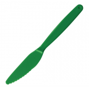 Kristallon Polycarbonate Knife Green (Pack of 12)
