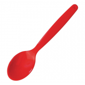 Kristallon Polycarbonate Spoon Red (12 Pack
