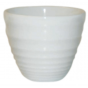Bit on the Side White Ripple Chip Mugs 284ml (Pack of 12)