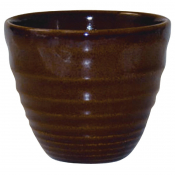 Bit on the Side Brown Ripple Chip Mugs 284ml (Pack of 12)