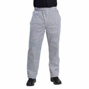 Whites Unisex Vegas Chefs Trousers Black & White Check M