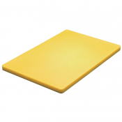 Hygiplas Thick Low Density Yel low Chopping Board
