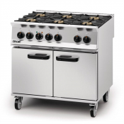 Lincat Opus 800 Propane Gas 6 Burner Dual Fuel Oven Range OD