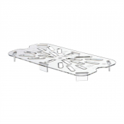 Cambro Polycarbonate 1/4 Gastronorm Tray Drain Shelf