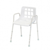 Shower Chair - Seat W-18inch D-15inch Adjustable Height