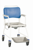 Atlantic Commode/Showerchair - 455mm 18inch - w/footrest