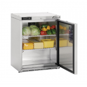 Williams Single Door Undercoun ter Fridge Stainless Steel 133