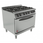 Falcon Dominator Plus 6 Burner Oven Range G3101D Propane Gas