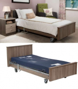 Belvedere Profiling Bed with low foot board in Oak