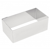 Rectangular Mini Gateaux Mould 8x4cm