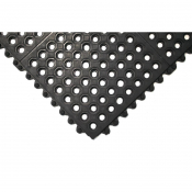 Black Holed Tile (90 x 90cm)