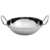 Flat Bottomed Balti Serving Dish Medium 170mm