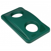 Rubbermaid Green Bottle Lid for Slim Jim Bin