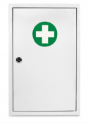 Wall Mounted First Aid Cabinet Lock & 2 Keys-L8inch x W6inchx D1.3inch
