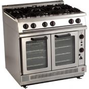 Falcon Dominator 6 Burner Conv ection Propane Gas Oven Range