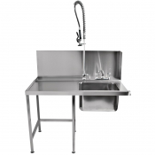 Classeq Pass-Through Table wit h Spray Mixer T11SENL