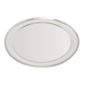 Vogue Aluminium Pizza Tray Wid e Rim 8in