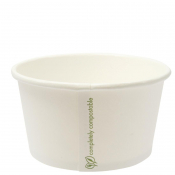 Compostable Hot Food Pots 340ml / 12oz (500 pack)