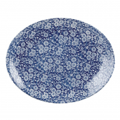 Vintage Prints Oval Plates Prague Victorian (Pack of 6)