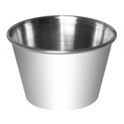 Olympia Stainless Steel 70ml Sauce Cups (12 Pack)