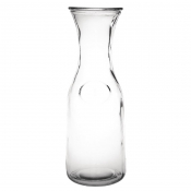 Olympia Glass Carafe 1Ltr (Pack of 6) (35oz)