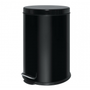 Stainless Steel Pedal Bin Blac k 20Ltr