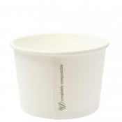 Compostable Hot Food Pots 230ml / 8oz (1000 pack)