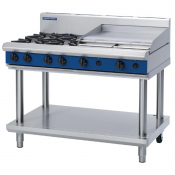 Blue Seal Evolution Cooktop 4 Open/ 1 Griddle Burner LPG on