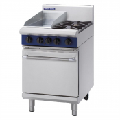 Blue Seal Evolution 2 Burner/G riddle Static Oven Nat Gas 600