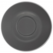 Olympia Cafe Saucers Charcoal Fits GK075) - 158mm 6 1/4inch x12