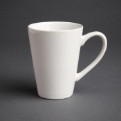 Olympia Cafe Latte Cups White 340ml 11.5floz (12 Pack)