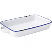 Avebury Blue Large Rectangular Dish 220mm (12 pack)