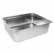 Stainless Steel 2/1 Gastronorm Tray 200mm