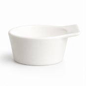 Olympia Lumina Winged Ramekin Dish White 70mm (6 pack)