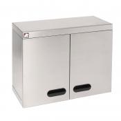 Parry Stainless Steel Hinged W all Cupboard 750mm
