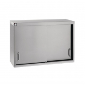 Parry Stainless Steel Sliding Door Wall Cupboard 1500mm