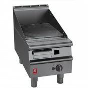 Falcon Dominator Plus 400mm Wi de Ribbed Griddle Natural Gas
