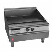 Falcon Dominator Plus 800mm Wi de Half Ribbed Griddle E3481R