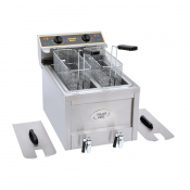 Roller Grill Double Tank Count ertop Fryer RFE8D