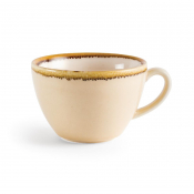 Olympia Kiln Cappuccino Cup Sandstone 340ml (6 Pack)