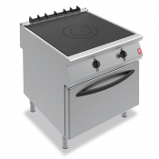 Falcon F900 Solid Top Oven Ran ge on Legs Propane Gas G9181