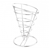 Olympia Wire Chip Cone Silver (175(H)x 115(Ø)mm)