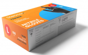 Teknik Black Nitrile P/Free Gloves - 100 Box