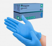 Delta Blue Nitrile PF Gloves Large 10 x 100 case