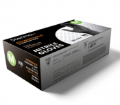Powerhold Diamond Grip Black Nitrile Gloves Large 10 x 100