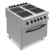 Falcon F900 Four Hotplate Elec tric Oven Range E9184