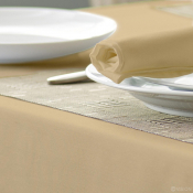 Alpha Plain Slip Cloth 90x90cm 90cm - Pampas