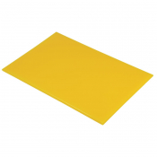 High Density Yellow Chopping Board Large 600x450x12mm
